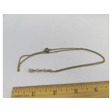 Sterling Silver Pendant + 10K Gold Chain