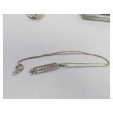 Sterling Silver Egytian Revival Pendant