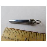 Sterling Silver Obelisk Pendant