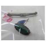 Sterling Silver Pins and Pendants