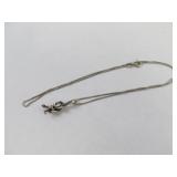 Sterling Silver Hockey Player Charm
