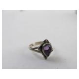 Sterling Silver Jewelry Amethyst? Ring