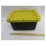 Small Black and Yellow Tote