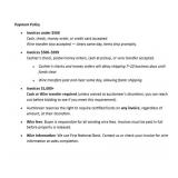 Payment terms: Certified Funds Required on Some Ps