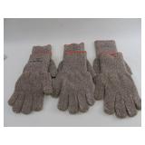 3 Pairs of Wells-La-Mont Gloves