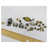 Miliary Pins Vintage