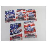 Lot of 5 Hot wheels Stars and Stripes Diecast Cars