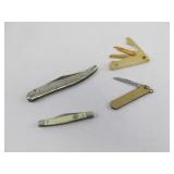 4 Vintage Pocket Knives