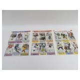 1993 McDonald's Uncut Sheet Football Card Set