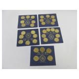 5 Presidential Coin Sets