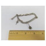 Sterling Silver Charm Bracelet VI OR