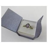 Sterling Silver and Amethyst Ring