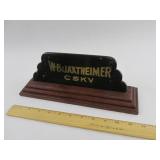 Desk Plaque