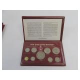 1974 Coins of the Bahamas Silver Set