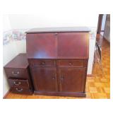Wood Desk Secretary