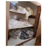 Contents of Hallway Closet - Linens, Towels, Etc