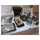 Pots, Pans, and Kitchenware Lot