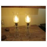 Pair of Boudoir Lamps