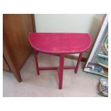 Half Round Table
