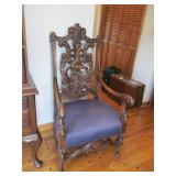 Gothic Antique Arm Chair
