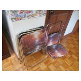 TV Snack Trays Lot of 4