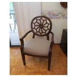 Beautiful Round Web Back Arm Chair