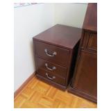 Wood File Cabinet