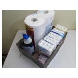 Soap, Toilet Paper Lot
