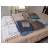 Towels and Throw Pillows Lot