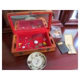Jewelry Box and Contents