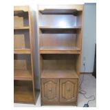Bookshelf w/ Cabinet Bottom 25 1/2' x 17' x 73'