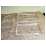 Pyrex and Fire King Baking Casserole Dishes