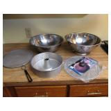 Stainless Bowl, Colinder, More Lot