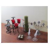 Candle Holder Lot