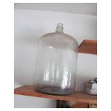 Glass Water Bottle Vintage
