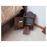 Chalkboard Note Welcome Cabinet