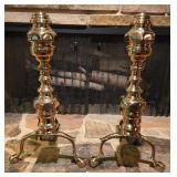 Brass Andirons