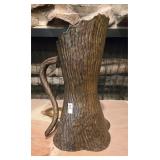 Faux Bois Brass Umbrella Stand by Casagrande