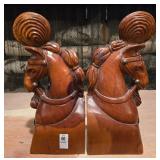 Horse Head Bookends made in Spain