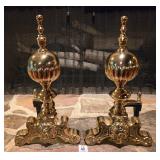 Brass Andirons