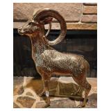 Brass Ram Statue