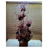 Artificial Foliage with Wood base