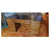 Leather top Executive Desk