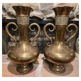 Pair of Brass Umbrella Stands