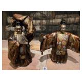 Japanese 'Okina Noh Theatre' Sculptures