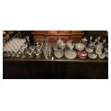 Crystal Glasses Box Lot