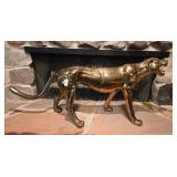 Brass Panther Statue
