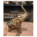 Brass Elephant Statue