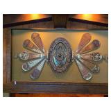 Brass Folk Art Hanging