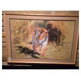 Tiger print by Leanord Pearmon